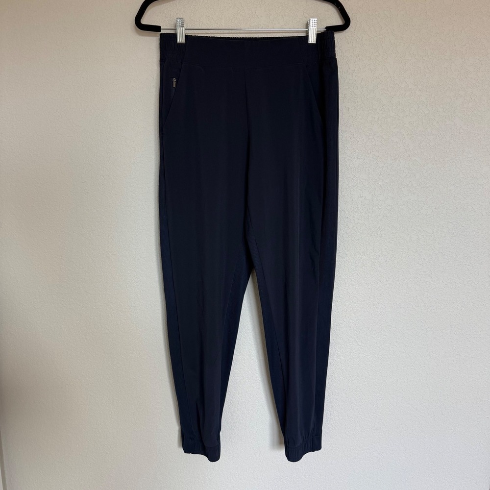 Athleta Brooklyn Jogger Navy Blue Stretch Athletic Pants Womens 8